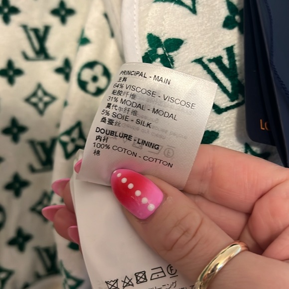 Louis Vuitton RARE LV Monogram Toweling Bomber Jacket - Picture 12 of 16